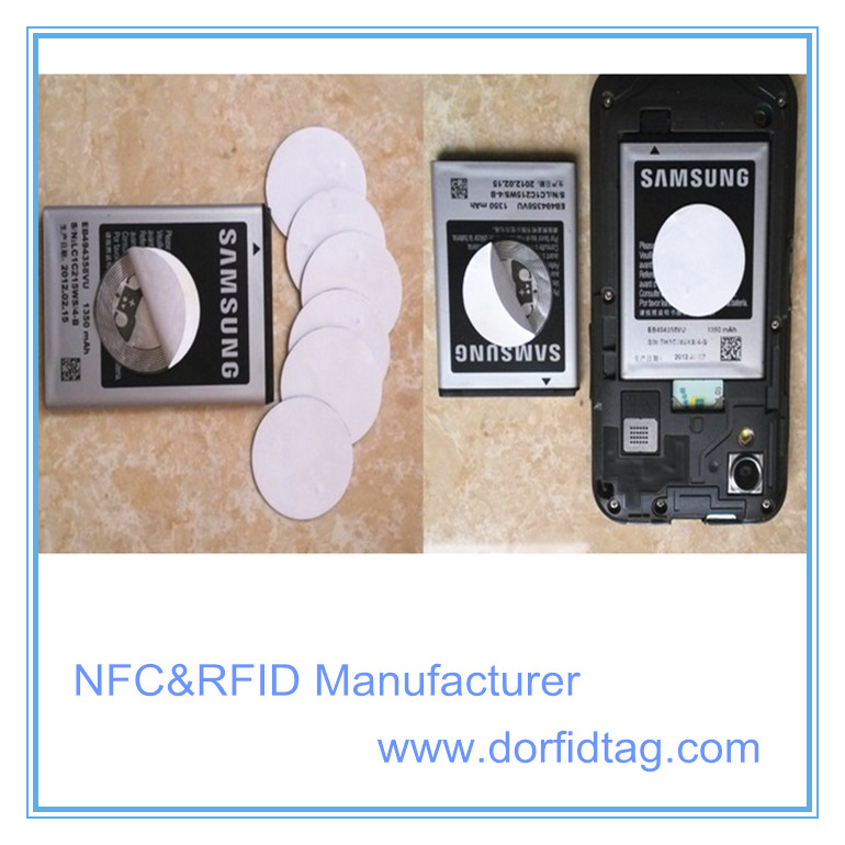 Adhesive Ferrite for Anti-Metal NFC tags